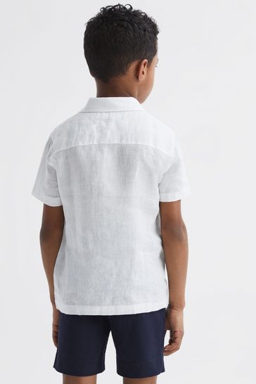 Reiss linen shirt cheap