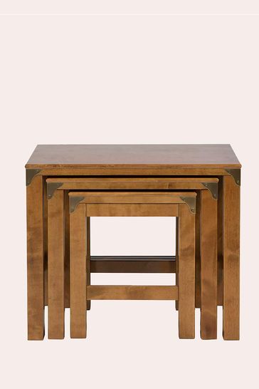 Laura Ashley Honey Gold Balmoral Nest of Table