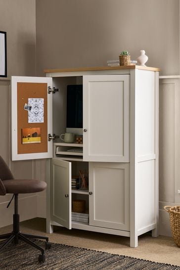 Hideaway desk online armoire