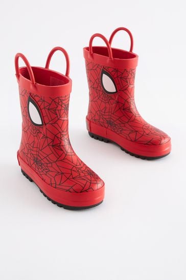 Spider-Man Red Handle Wellies