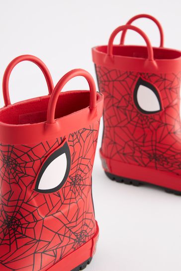 Spider Man Red Handle Wellies