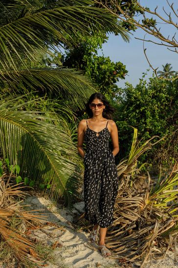 Monsoon black jumpsuit online
