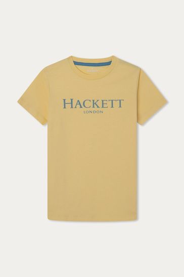 Hackett London Kids Yellow T-Shirt