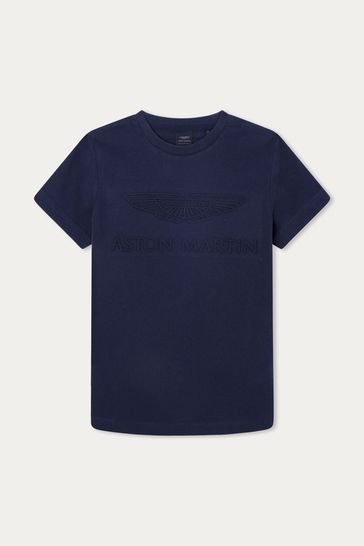 Hackett London Kids Navy Blue T-Shirt