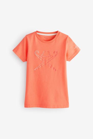 Buy Hackett Kids Orange London T Shirt from Next Netherlands
