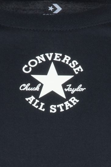 Converse logo black clearance