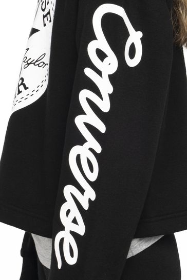 Converse crop hoodie 2025