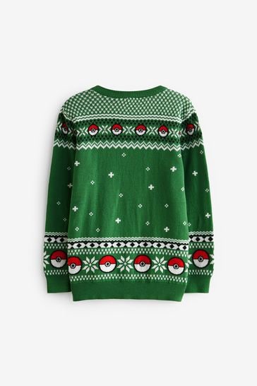 Green christmas jumper clearance