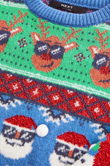Orange top christmas jumper