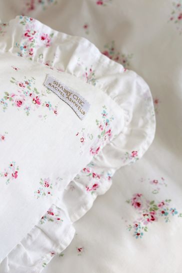 Buy Shabby Chic by Rachel Ashwell Floral 200 Thread Count 100 Cotton Rosabelle Petite Ruffle Duvet Cover and Pillowcase Set from the Next UK online shop