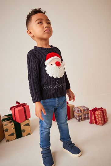 Next santa jumper shop