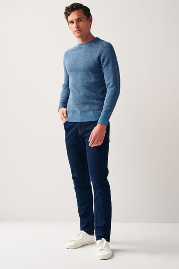 Blue jeans blue jumper outlet