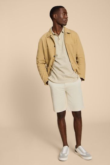 White chino shorts mens uk online