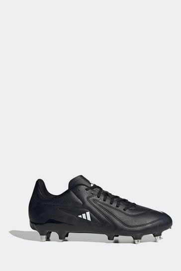 adidas Black RS15 Soft Ground Rugby Boots