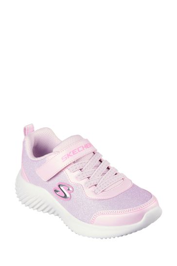 Skechers Pink Bounder Groove Girls Trainers