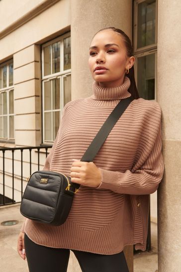 Buy Barbour International Boulevard Roll Neck Knitted Jumper from