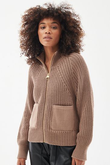 Knitted on sale bomber cardigan