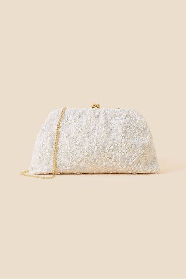 Beaded clutch shop bag uk