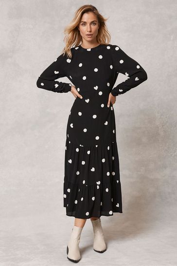 Mint velvet 2025 spot dress