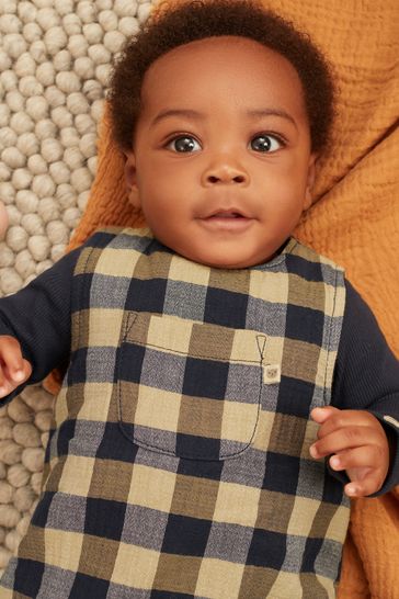 Navy dungarees baby boy 2025