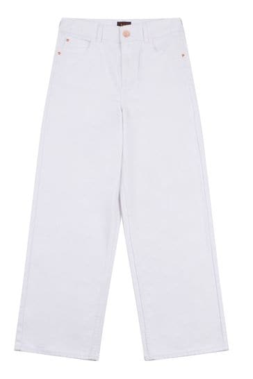 Lee Girls Stella White A-line Jeans