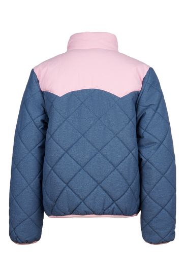 Pink and blue puffer jacket Clearance