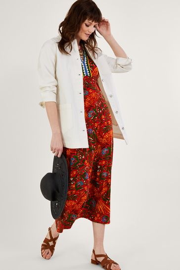 Monsoon Longline Denim Jacket