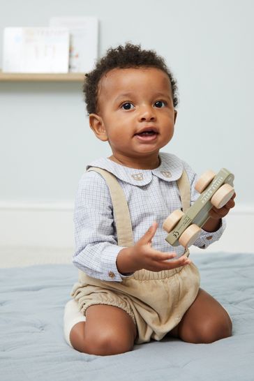 Baby bodysuit sales with collar