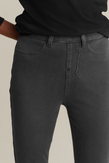 Gray shop denim leggings