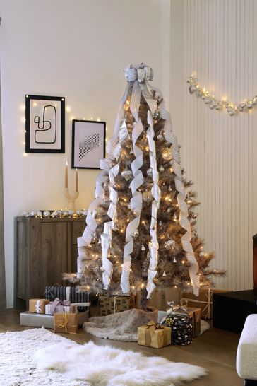 Grey tree skirt next clearance