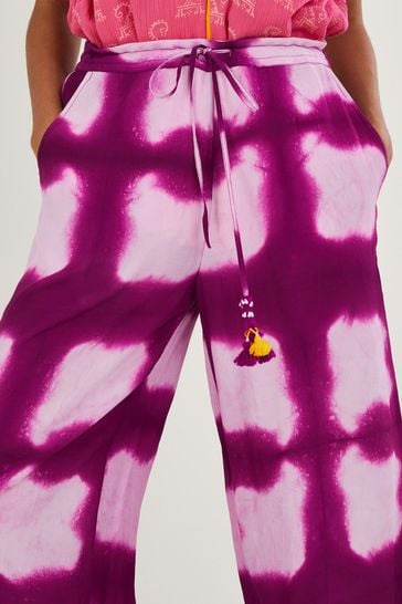 Premium Sequin Tie Dye Wide Leg Pants | Nasty Gal