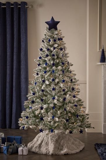 Navy blue christmas tree sale
