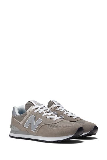New balance 574 mens Grey store
