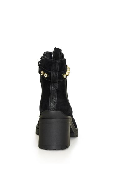 Buy Evans Black Extra Wide Fit Bray Ankle Boots from Next Luxembourg