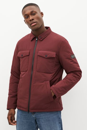 Barbour shop burgundy jacket