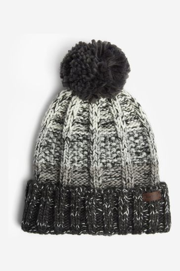 Tartan bobble shop hat