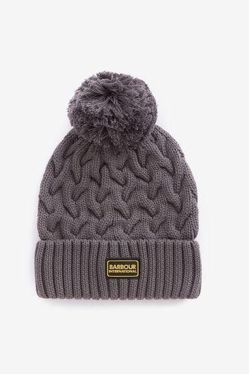 Mens barbour outlet beanie hat