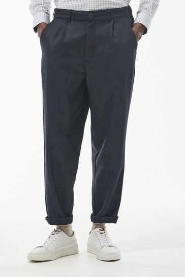 Barbour trousers mens Grey on sale