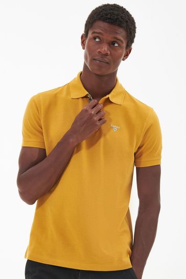 Buy Barbour Harvest Gold Classic Pique Polo Shirt from Next Malta