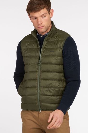 Green barbour gilet sale