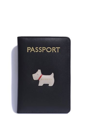 Radley London Black Heritage Passport Cover