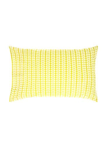 Orla Kiely Set of 2 Yellow Tiny Stem Pillowcases