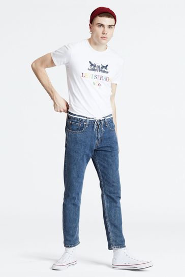 Levis 501 hot sale taper jeans