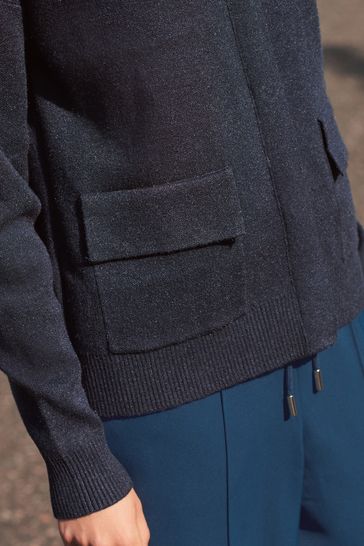 Next ladies navy cardigans outlet