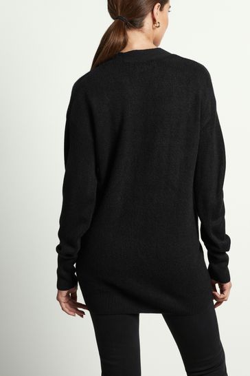 Cosy black cardigan outlet