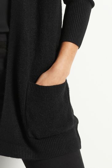 Buy Black Cosy Pocket Detail Cardigan from Next USA