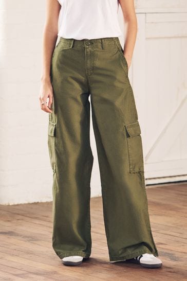 Levi's® Green Baggy Cargo Trousers