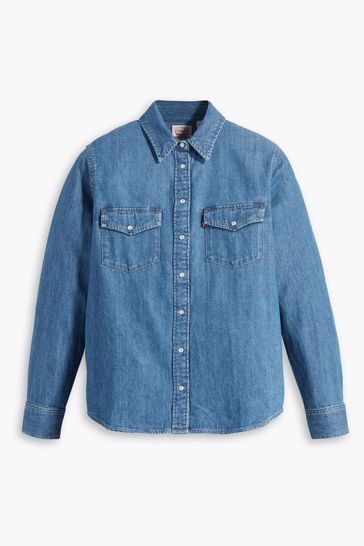 Levi's western denim shirt on sale
