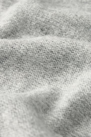 Buy Grey Heart Embelished V Neck Jumper from Next Australia