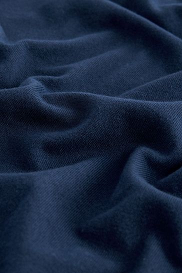 Navy cotton deals jumper